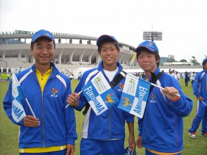 第６７回国民体育大会テニス競技少年男子代表