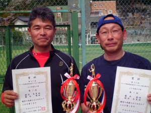 第５５回オノヤ杯兼福島県春季ダブルステニス選手権大会５０歳男子優勝