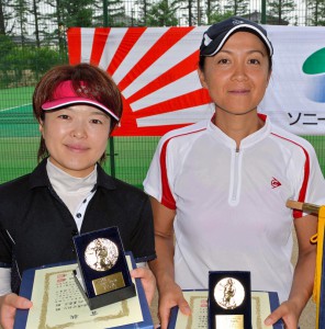 第３５回全国レディーステニス大会福島県大会２位