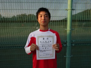 第２回福島空港公園福島県秋季選抜ジュニアテニス大会結果掲載
