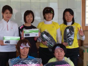プリンスレディーステニストーナメント２０１４ＳｐｒｉｎｇＢクラス入賞者
