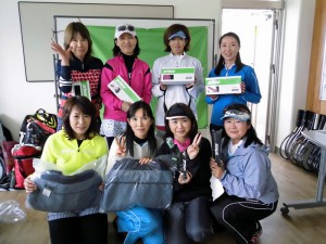 Ｐｒｉｎｃｅレディーステニストーナメント２０１５ＳｐｒｉｎｇＡクラス入賞者