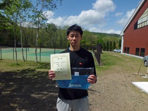 第４２回福島県テニス選手権大会一般男子シングルス優勝