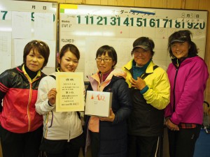 第５７回福島県クラブ対抗テニス大会女子優勝チーム