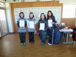 第４４回福島県ダブルステニス選手権大会一般の部５０歳以上女子入賞者