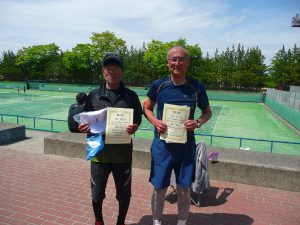 第４５回福島県テニス選手権大会５５歳以上男子シングルス入賞者