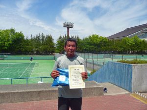 第４５回福島県テニス選手権大会７０歳以上男子シングルス入賞者