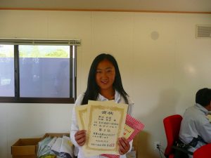 第４５回福島県テニス選手権大会一般女子ダブルス入賞者