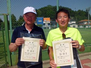 第６０回オノヤ杯兼福島県春季ダブルステニス選手権大会５５歳以上男子優勝