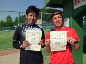 第６０回オノヤ杯兼福島県春季ダブルステニス選手権大会一般男子優勝