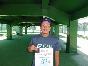 第７１回福島県総合体育大会テニス競技３５歳以上男子ダブルス優勝