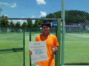 第７１回福島県総合体育大会テニス競技一般の部一般男子シングルス優勝