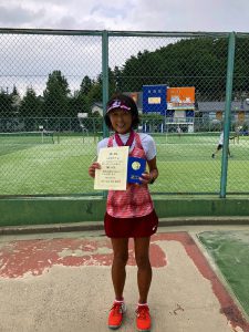 第９回福島県オープンベテランテニス選手権大会女子シングルス６０歳以上入賞者