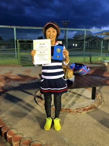 第９回福島県オープンベテランテニス選手権大会女子シングルス６５歳以上入賞者