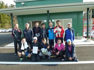 第４０回福島県都市対抗テニス大会結果第三位伊達市