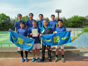第４１回福島県実業団対抗テニス大会準優勝