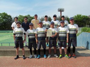 第４１回福島県実業団対抗テニス大会準３位