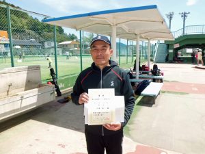 第４６回福島県テニス選手権大会５０歳以上男子シングルス優勝