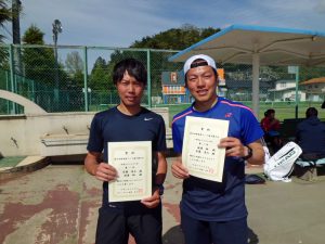 第４６回福島県テニス選手権大会一般男子ダブルス優勝
