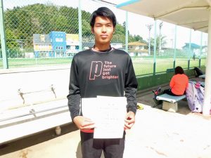 第４６回福島県テニス選手権大会一般男子シングルス優勝