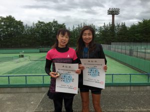 第７２回福島県総合体育大会テニス競技５０歳以上女子ダブルス優勝