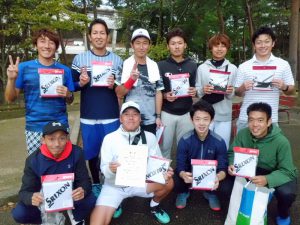 第６１回福島県クラブ対抗テニス大会男子優勝チーム
