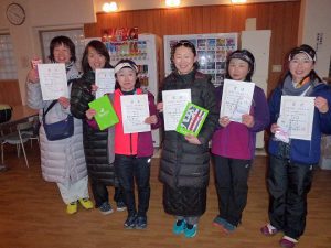 第４６回福島県ダブルステニス選手権大会４０歳女子の部入賞者