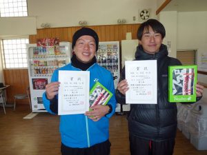 第４６回福島県ダブルステニス選手権大会３５歳男子の部入賞者１