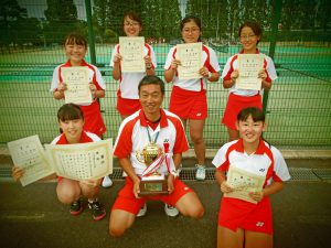 ２０２０福島県中学生テニス選手権大会男子女子優勝