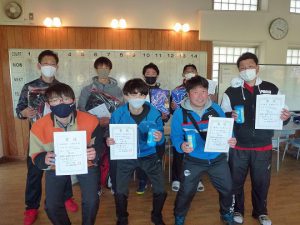 第４７回福島県ダブルステニス選手権大会一般の部一般男子入賞者