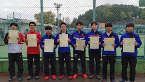 第３８回福島県春季ジュニアダブルステニス選手権大会Ｕ１８の部男子入賞者