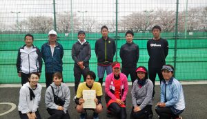 第４２回福島県都市対抗テニス大会２位