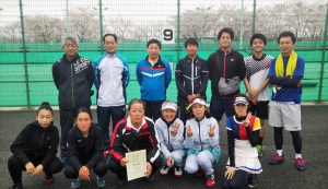 第４２回福島県都市対抗テニス大会３位