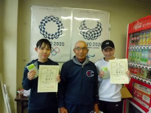 第６３回オノヤ杯福島県春季ダブルステニス選手家大会一般女子ダブルス優勝