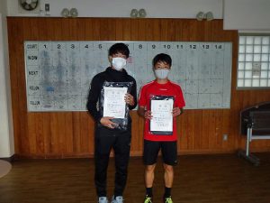 第４８回福島県テニス選手権大会一般男子シングルス入賞者