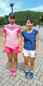 第７６回国民体育大会テニス競技少年の部選手選考大会女子代表