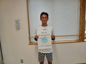 第７４回福島県総合体育大会テニス競技４０歳以上男子シングルス入賞者
