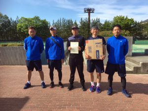 第４４回福島県実業団対抗テニス大会優勝