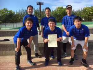 第４４回福島県実業団対抗テニス大会２位