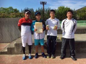 第４４回福島県実業団対抗テニス大会４位