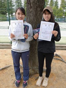 第４９回福島県テニス選手権大会一般女子ダブルス優勝