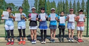 第３９回福島県春季ジュニアダブルステニス選手権大会Ｕ１２女子の部入賞者