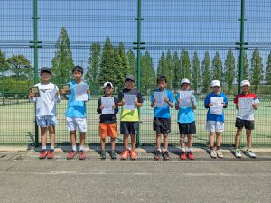 第３９回福島県春季ジュニアダブルステニス選手権大会Ｕ１２男子の部入賞者