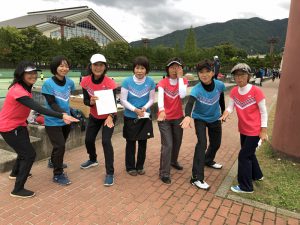 第６４回福島県クラブ対抗テニス大会女子の部優勝