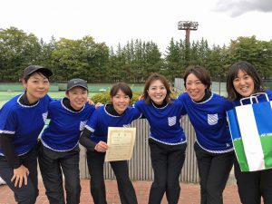 第６４回福島県クラブ対抗テニス大会女子の部３位