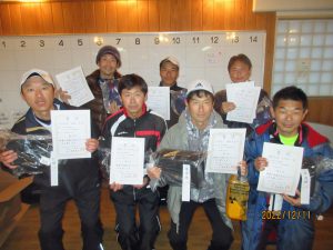 第４９回福島県ダブルステニス選手権大会４５歳男子の部入賞者