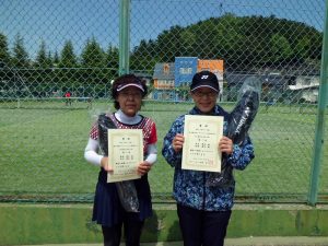 第６５回オノヤ杯兼福島県春季ダブルステニス選手権大会５０歳以上女子の部優勝