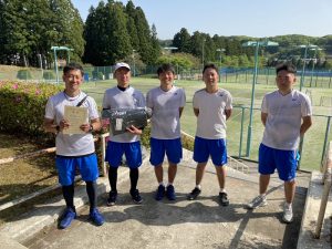 第４５回福島県実業団テニス大会優勝