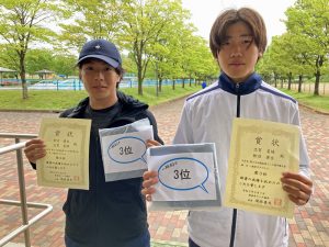 第５０回福島県テニス選手権大会一般男子ダブルス入賞者