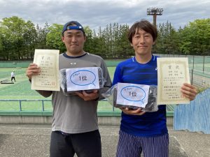 第５０回福島県テニス選手権大会３５歳以上男子ダブルス入賞者